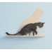 Cat Silhouette Cat Shelf - Gaze